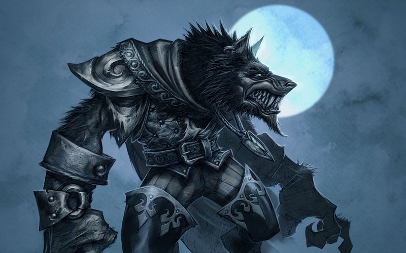 Worgen (World Of Warcraft), people, 1080P, human representation, government, holding, military, night, metal, sky, black color, Warcraft, creativity, protection