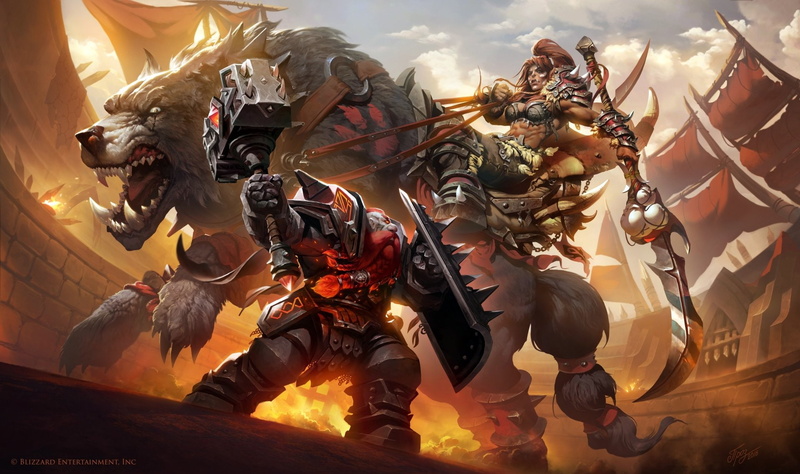 Warrior, 1080P, Shield, Armor, Hammer, Dwarf, Warcraft, Woman Warrior, World Of Warcraft