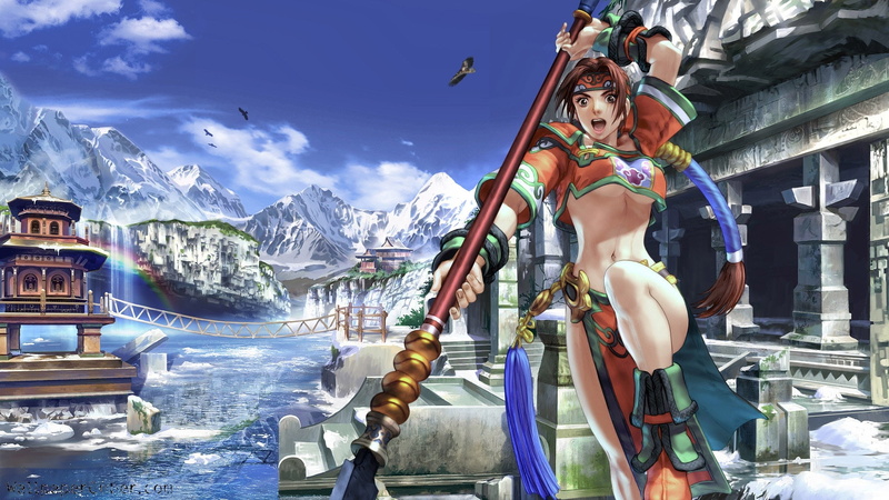 Soul Calibur IV, Seong Mi-na, x, seong, art, games, 1080P, hd, mina, soul, iv, video, calibur