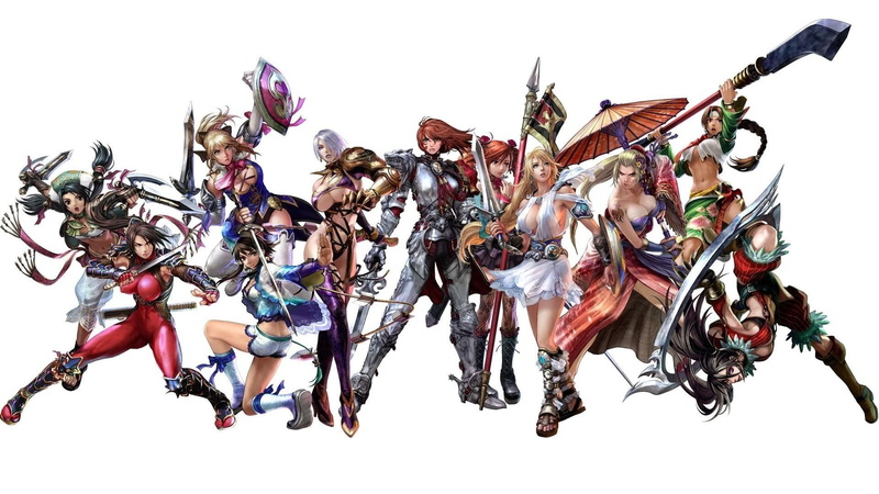 Setsuka (SoulCalibur), Talim (Soul Calibur), Chai Xianghua, Amy Sorel, SoulCalibur IV, Soul Calibur IV, Sophitia Alexandra, Soulcalibur, Isabella Valentine