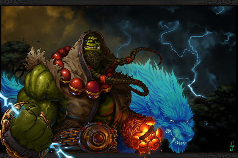 world, shaman, 2K, thrall, warcraft