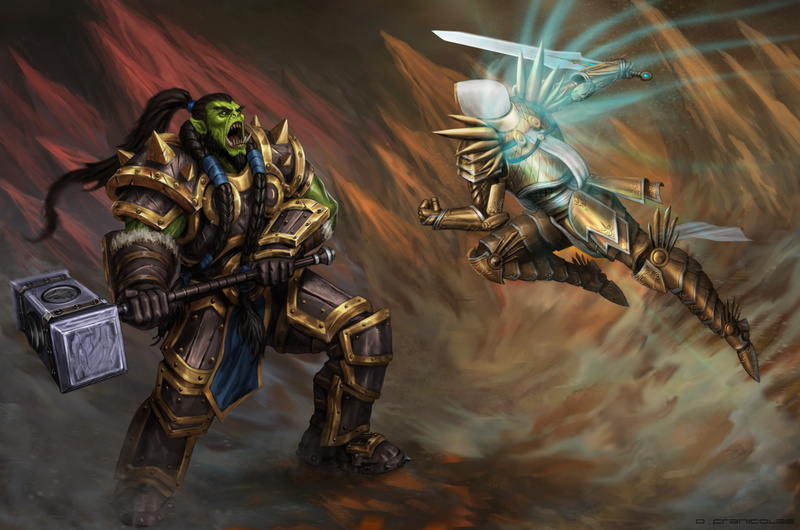 diablo, World of Warcraft, 1080P, wow, orc, Warcraft, Tyrael, Heroes of the Storm, thrall