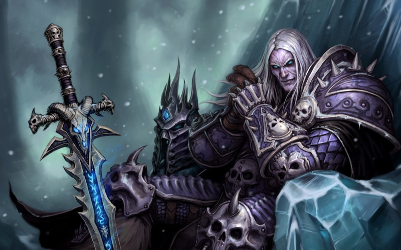 Arthas, Son of King Terenas Menethil II, The Lich King, Crown Prince of Lordaeron, He was trained as a Paladin by Uther the Lightbringer, Knight of the Silver Hand