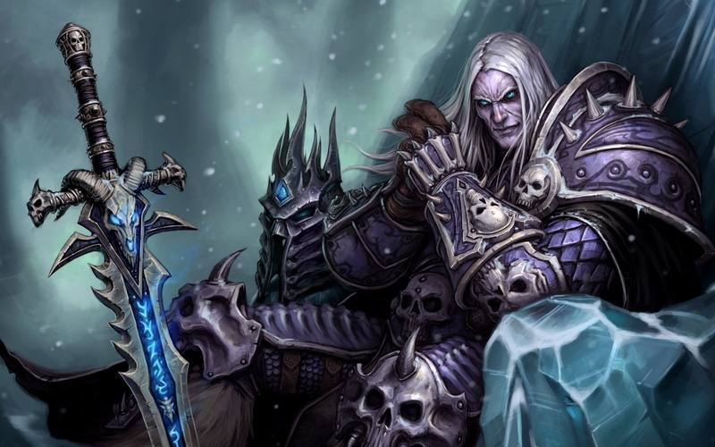 young women, White Hair, men, sea, World Of Warcraft, 720P, real people, females, three quarter length, Frostmourne (World Of Warcraft), Skull, witch