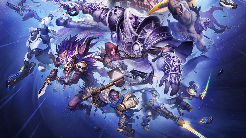 Arthas Menethil, Blizzard Entertainment, heroes of the storm, 4K