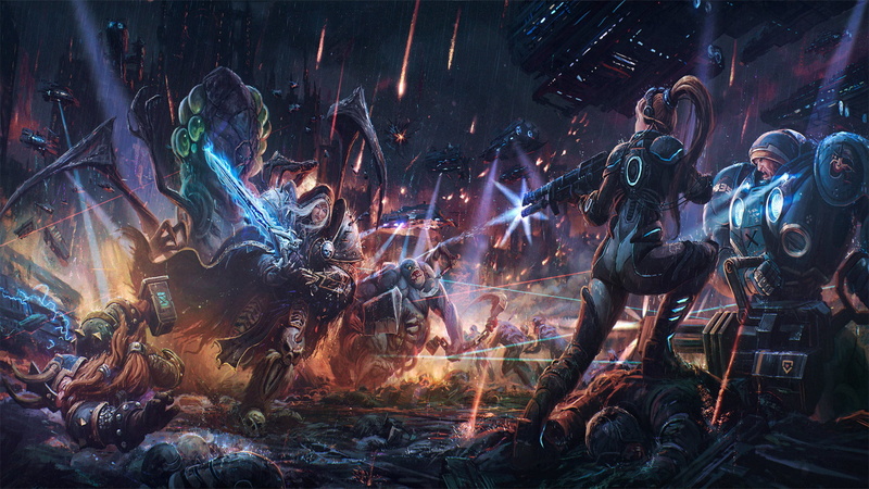 Video Game, Arthas Menethil, 1080P, Sarah Kerrigan, Heroes of the Storm, Tychus Findlay