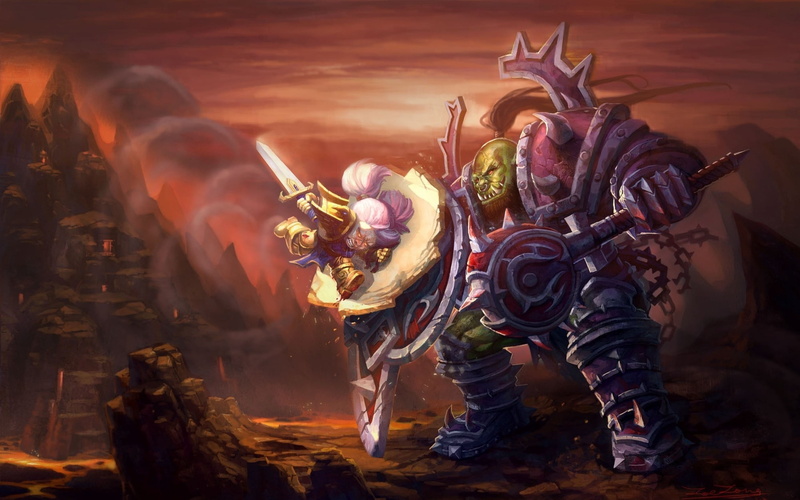 2K, world of warcraft, character, paladin, people, smoke - physical structure, real people, illustration, conflict, power, men, government, fire - Natural Phenomenon