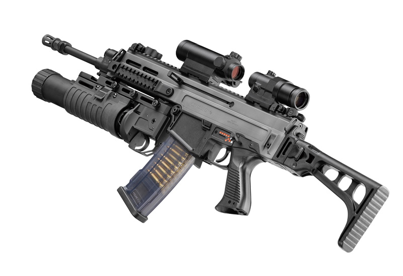 grenade launcher, 4K, weapon, cz 805 bren A2, gun