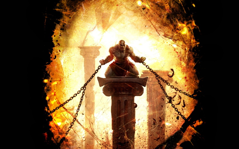 Chain, war, man, game, string, god, Ascension, God of War, 1080P