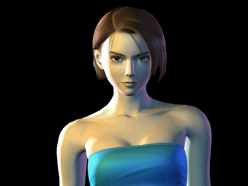 cut out, women, young adult, portrait, adult, indoors, fashion, Resident Evil, front view, hairstyle, studio shot, human face, video games, black background