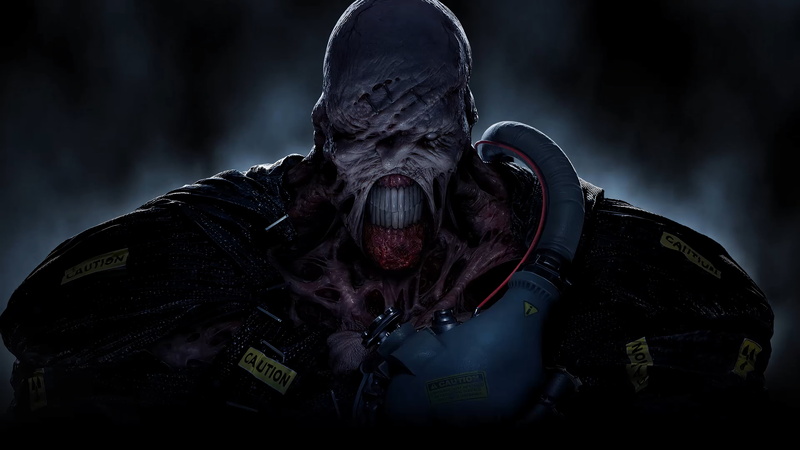 frontal view, Tyrant, Nemesis, Resident Evil 3 Remake, 4K, Resident evil 3, video games, Mutant, portrait, Capcom