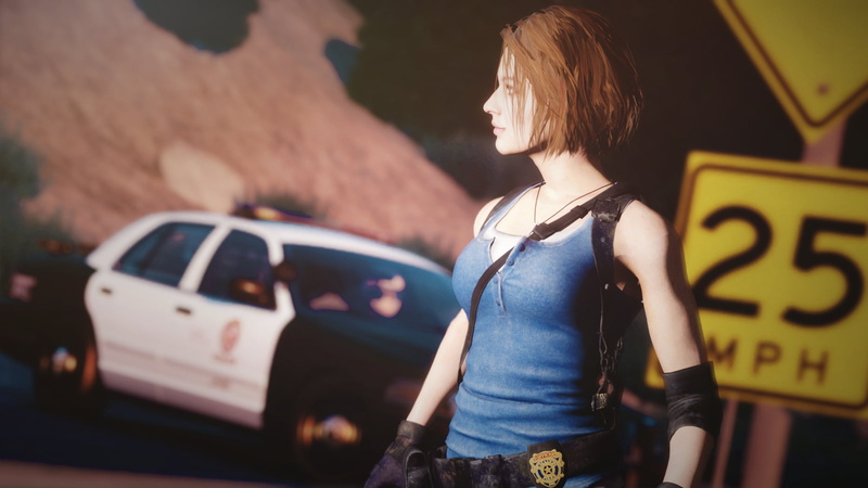 720P, video game art, Resident Evil 2 Remake, Resident Evil 3 Remake, horror, Resident evil 3, Capcom, Claire Redfield, Resident Evil, video game girls