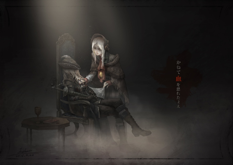 2K, video game characters, Bloodborne, Plain Doll, dark
