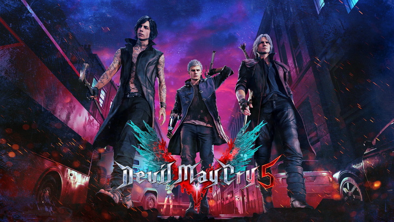 1080P, Devil May Cry, Nero (Devil May Cry), V (Devil May Cry), Dante (Devil May Cry), Devil May Cry 5
