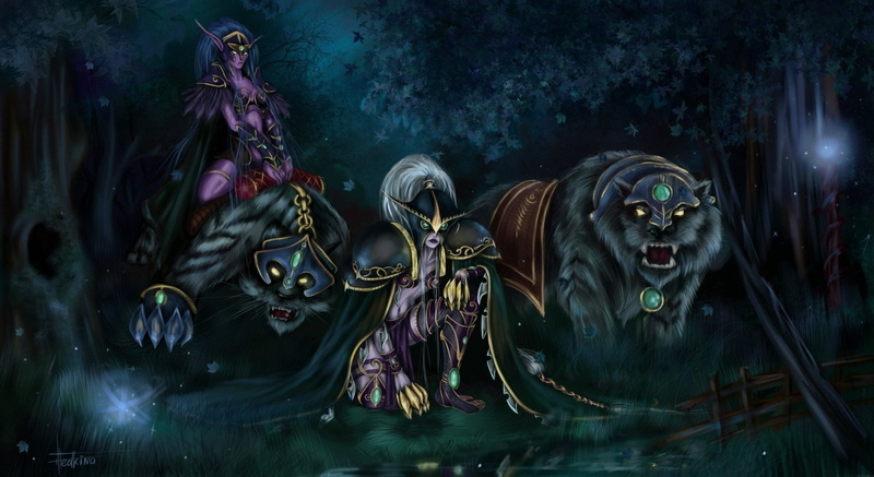 Maiev Shadowsong, Warcraft, World Of Warcraft, 1080P, Night Elf