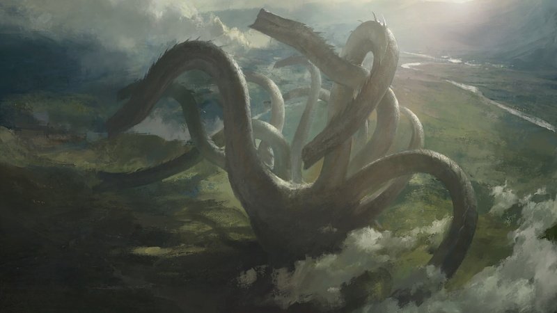 hydra, Mazert Young, 1080P, fantasy art