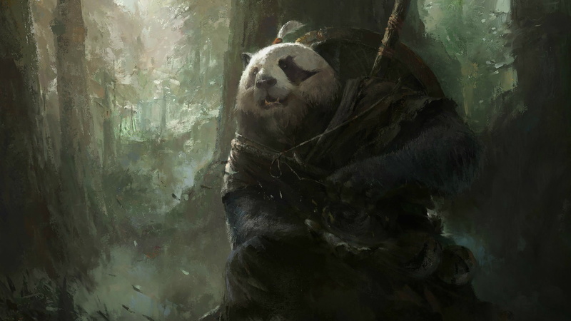 fantasy Art, 1080P, Magic, Mazert Young, World Of Warcraft: Mists Of Pandaria, Panda