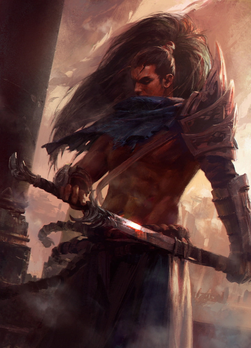 Fantasy Men, sword, 720P, Mazert Young, ArtStation, fantasy art, artwork