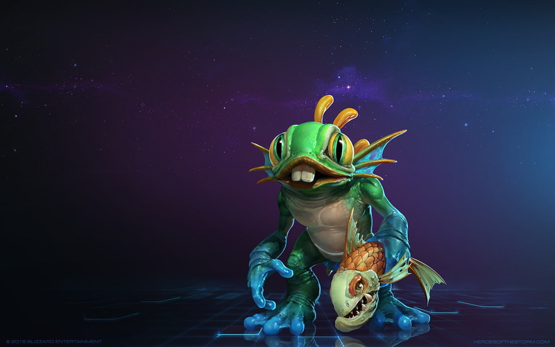 Mr--Jack, By Mr--Jack, World of  WarCraft, Murky, WarCraft, by Mr Jack, WarCraft 3, Mr Jack, Baby Murloc, Blizzard, 1080P