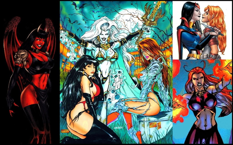720P, fantasy, lady, dark, death, vampirella, vampire, horror