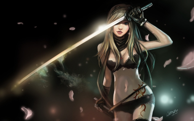 beauty, anime, artist, disco dancing, black background, nightlife, long hair, beautiful people, warrior, blond hair, young adult, deviantart, young women