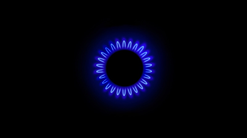 fossil fuel, copy space, fuel and power generation, technology, natural gas, blue, 1080P, close-up, kitchen, burner - stove top, indoors, circle, purple