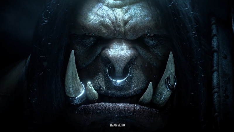 art and craft, statue, World Of Warcraft: Warlords Of Draenor, front view, portrait, male likeness, 1080P, close-up, spirituality, representation, Grommash Hellscream