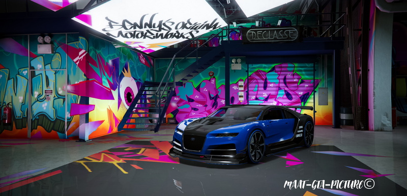 illuminated, mode of transportation, gamers, graffiti, photography, transportation, multi colored, city, text, Grand Theft Auto V, western script, sign