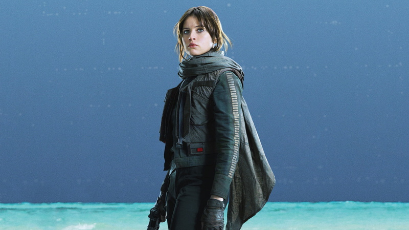 snowing, warm clothing, nature, clothing, three quarter length, Jyn Erso, scarf, water, standing, Rogue One: A Star Wars Story, winter, cold temperature