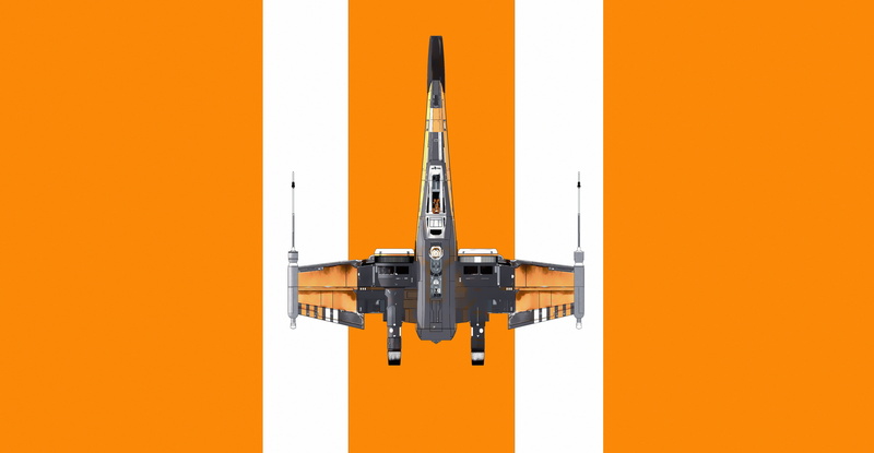 Star Wars, Minimalist, Spaceship, 5K, X-Wing