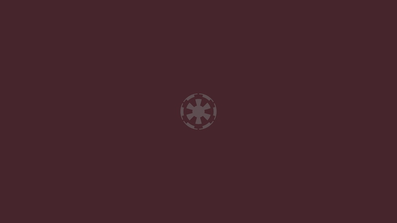 4K, Star Wars, Galactic Empire, minimalism