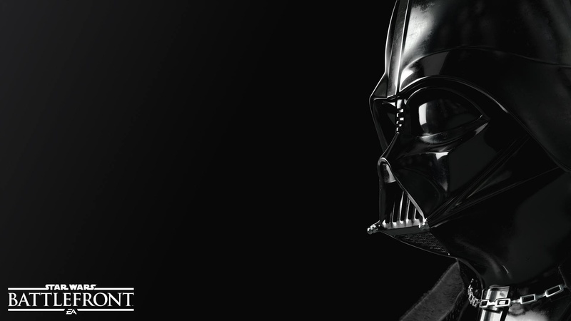 video games, black, Darth Vader, Sith, dark, Galactic Empire, simple background, 1080P, Star Wars: Battlefront, Star Wars