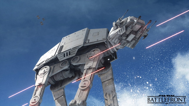 Star Wars: Battlefront, AT-AT, TIE Fighter, Star Wars, EA DICE, 1080P, dice, EA  Games, TIE Interceptor, Hoth, Galactic Empire, Battle of Hoth