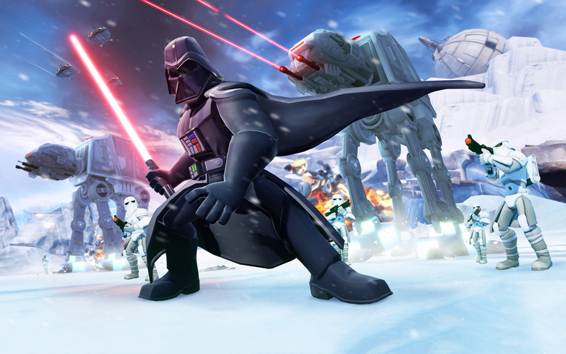 Star Wars, Disney, Hoth, AT-AT Walker, 4K, Battle of Hoth, Darth Vader