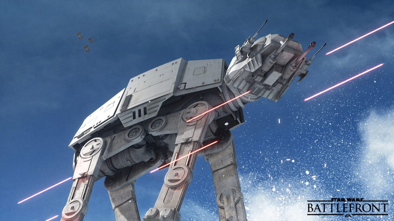 ea games dice star wars battlefront star wars galactic empire hoth battle of hoth at at tie fighter tie interceptor ea dice, 1080P