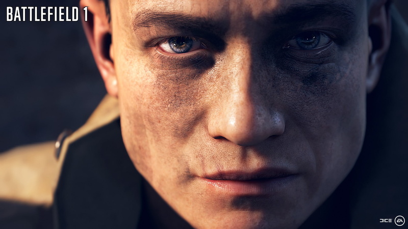 Battlefield 1, EA DICE, 1080P, face, closeup, EA, dice, eyes, PC gaming