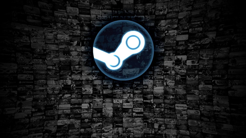 video games, logo, steam, hd, 1080P