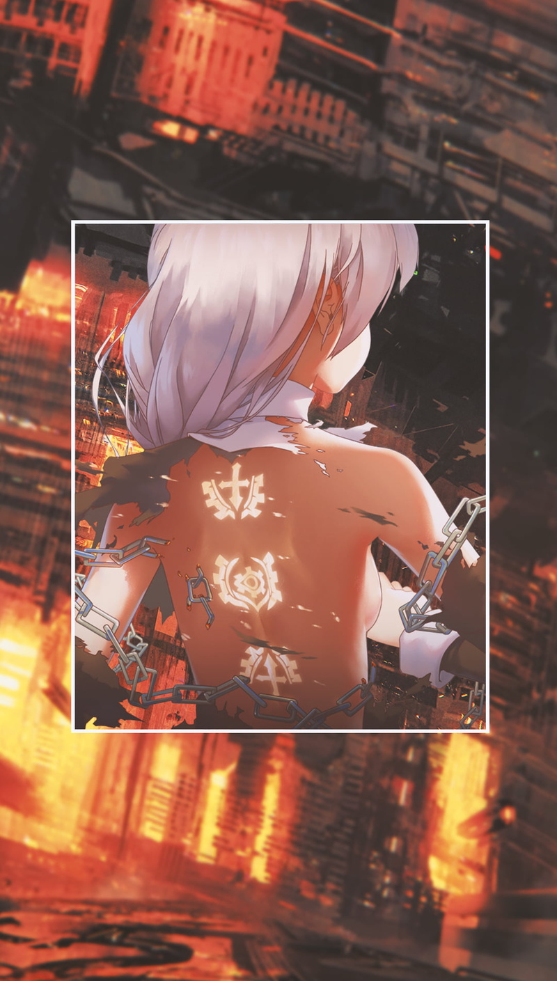 720P, anime girls, anime, Theresa Apocalypse, Honkai Impact 3rd, picture-in-picture