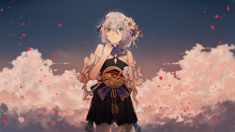 1080P, anime, Honkai Impact 3rd, anime girls, JinYun Rex, Theresa Apocalypse