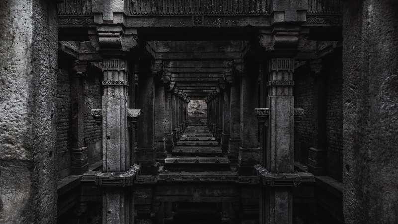 architecture, history, art, no people, weathered, abandoned, building exterior, columns, run-down, stone, sculpture, temple, damaged, the past, exterior