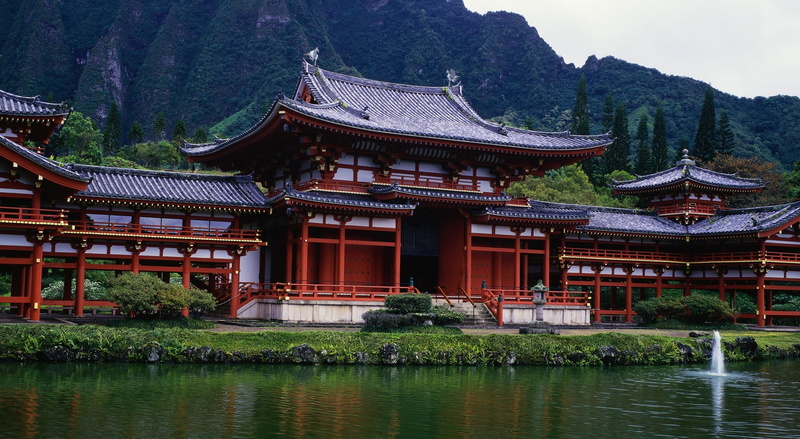 outdoors, plant, built structure, spirituality, Temple, building, travel, nature, architecture, brown, place of worship, Asia, Japanese, lake, travel destinations