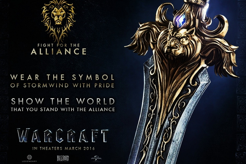 720P, close-up, western script, Wow Movie, gold colored, poster, Warcraft Movie, warcraft, still life, blackboard, representation, decoration, no people