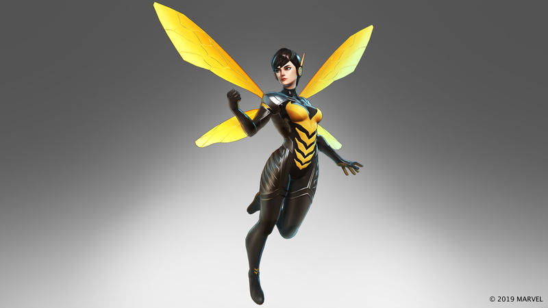 wasp, 8K, Janet van Dyne, the black order, marvel, marvel ultimate alliance 3