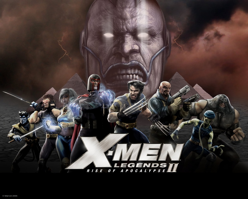 Cyclops (Marvel Comics), Magneto (Marvel Comics), X-Men Legends II: Rise of Apocalypse, X-Men, Wolverine, Nightcrawler (Marvel Comics), 1080P