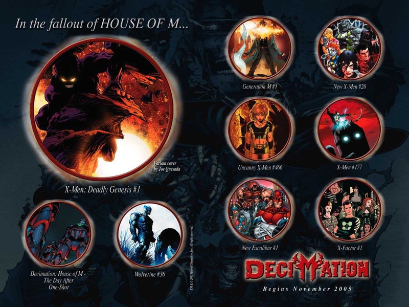 Decimation, Comics, Wolverine, 720P, Nightcrawler (Marvel Comics)
