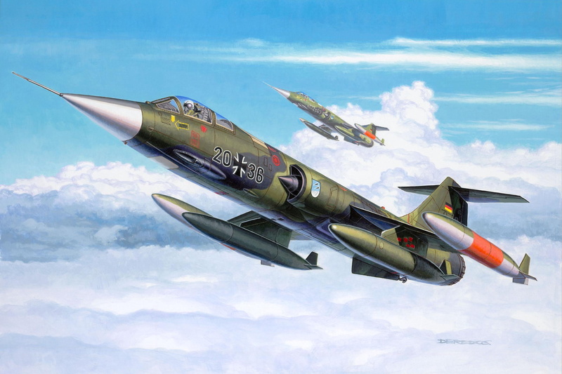 lockheed, 1080P, antique, f104, drawing, classic, f-104, starfighter, plane, f, military, airplane