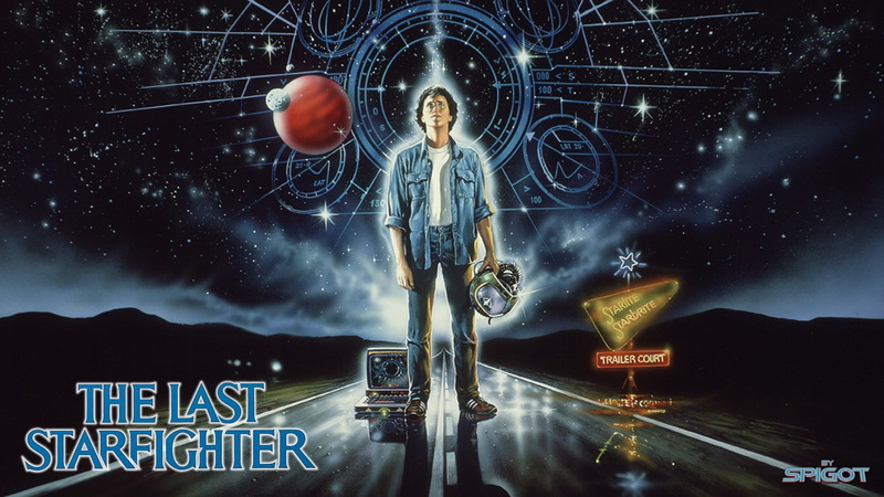 1080P, George Spigot, The Last Starfighter, movie poster, Spigot