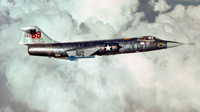 Starfighter, Lockheed, fighter, F-104, 1080P