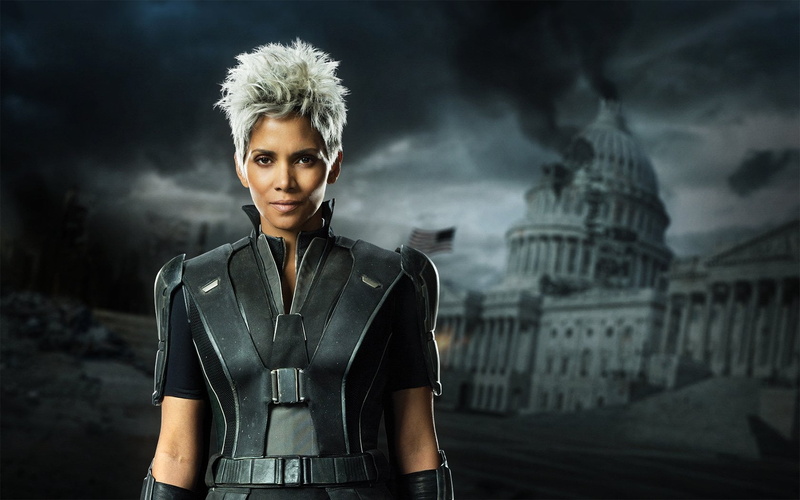 cloud - sky, standing, young women, clothing, sky, women, Storm (Marvel Comics), focus on foreground, beautiful woman, X-Men: Days of Future Past, 720P