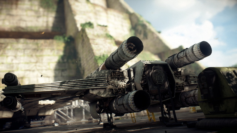 Yavin 4, 1080P, Star Wars, Star Wars Battlefront II (2017), X-Wing, Temple